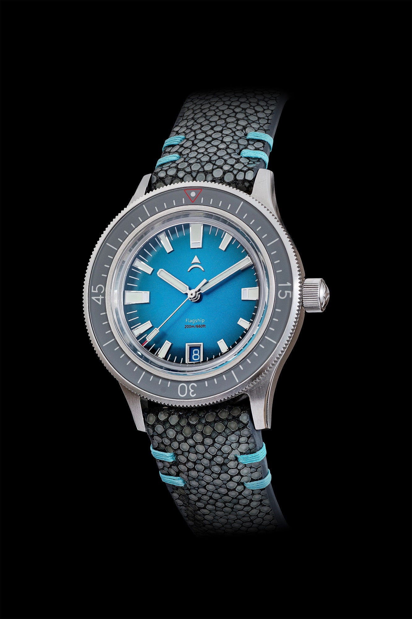 Stingray Watch Strap 20mm Blue Axios Watches