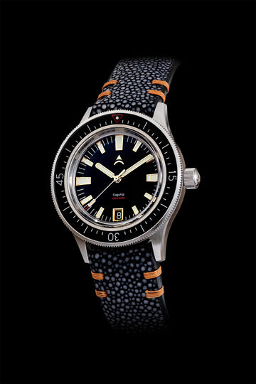 Stingray Watch Strap 20mm | Black