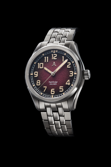 Axios Watches Pathfinder 40 Crimson